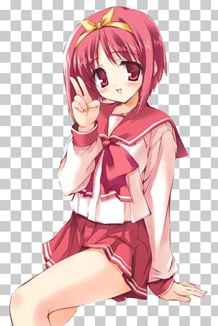 Anime School Girl Png Images Anime School Girl Clipart Free Download