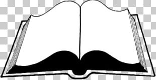 Open Books Open Black And White Illustration PNG