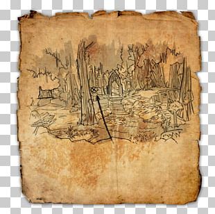 The Elder Scrolls Online Treasure Map Buried Treasure PNG