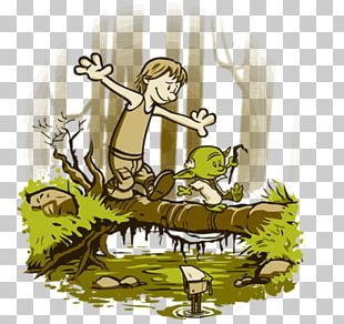 calvin and hobbes canada clipart