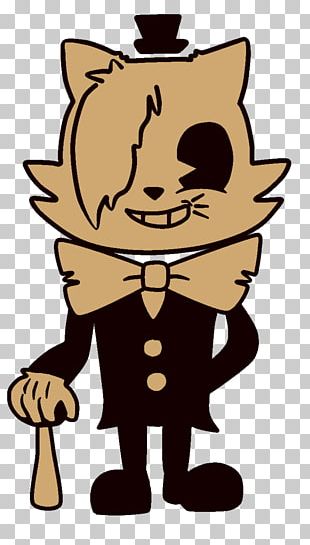 Cat Drawing Bendy And The Ink Machine PNG
