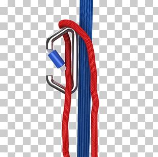 Bachmann Knot Rope Carabiner PNG