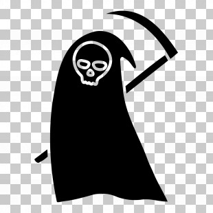 Reaper - Grim Reaper Silhouette For Halloween PNG