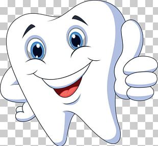 Cartoon Tooth Pathology PNG