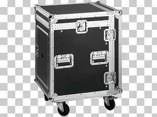Road Case 19-inch Rack Transport Box Plastic PNG