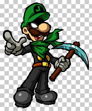 Luigi Super Paper Mario Mr. L PNG