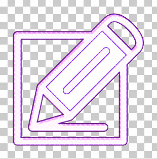 Linear Color Web Interface Elements Icon Edit Icon Interface Icon PNG