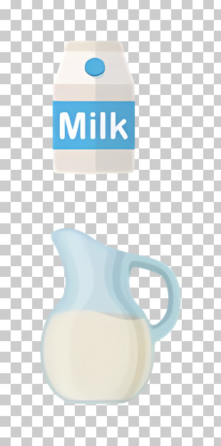 Cartoon - Milk Jug And Carton PNG