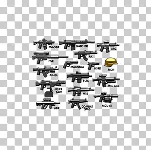 BrickArms World War II Weapons Lego Minifigure Toy PNG