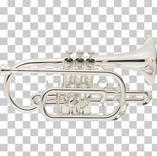 Cornet Trumpet Saxhorn Mellophone French Horns PNG