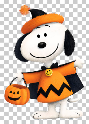 Snoopy In Halloween Costume - Cartoon Dog In Halloween Costume PNG