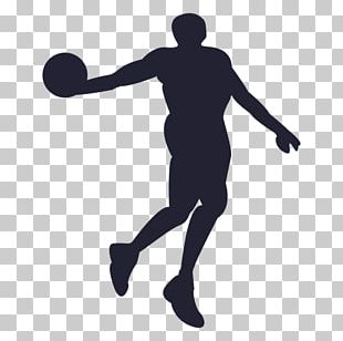 Basketball Player Athlete Sport Silhouette PNG, Clipart, Ball ...