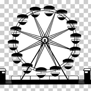 ferris wheel silhouette clip art