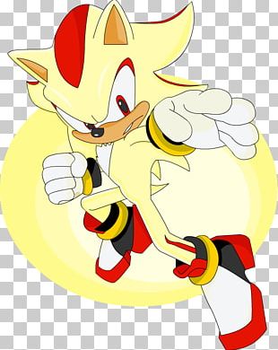 Img] - Super Sonic And Super Shadow, HD Png Download - 541x656