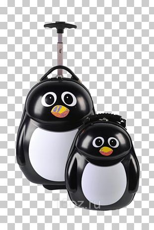 Penguin Suitcase Backpack Artikel Service PNG