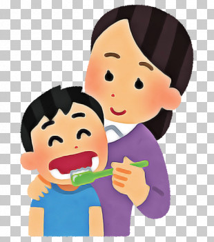 Cartoon Nose Cheek Interaction Finger PNG