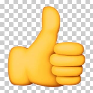 Thumb Signal Smiley PNG