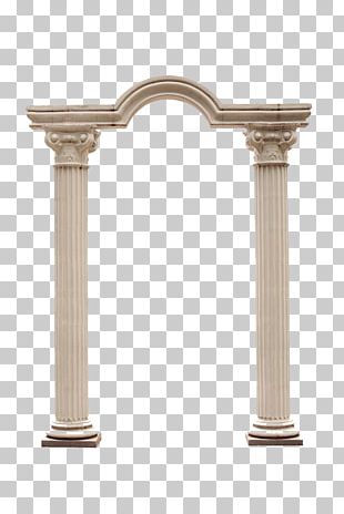 Rome Column Architecture PNG
