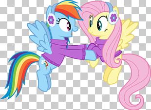 Pony Rainbow Dash Fluttershy Pinkie Pie PNG