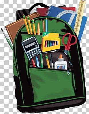 School Supplies Backpack PNG, Clipart, Backpack, Bag, Design Vector ...