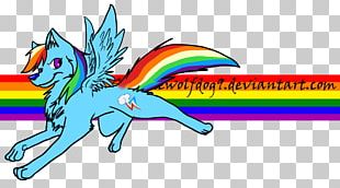Rainbow Dash Wolf Human PNG