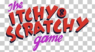 The Itchy & Scratchy Game Logo Brand Font PNG