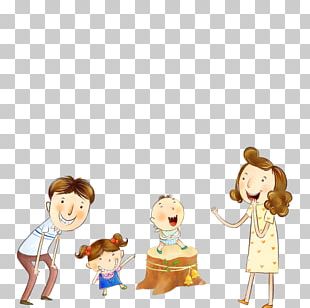 family gathering clipart