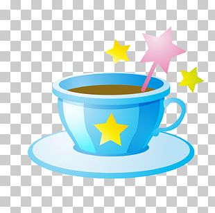 Blue Coffee Cup Full of Coffee clipart. Free download transparent