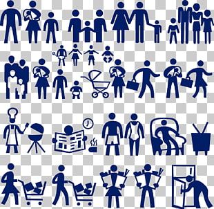 Family Silhouette Icon PNG