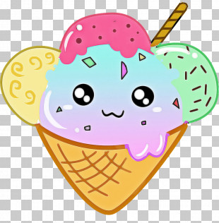 Ice Cream Round Cartoon PNG Images & PSDs for Download