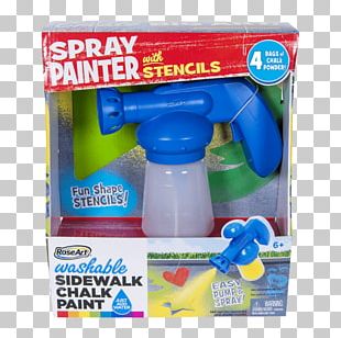 Spray Painting Toy Sidewalk Chalk Mega Brands America PNG