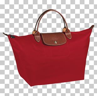 Handbag Longchamp Le Pliage Medium Nylon Top Handle Tote