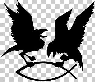 Odin Huginn And Muninn Sticker PNG