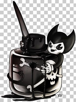 Bendy And The Ink Machine Drawing Bottle Jar PNG