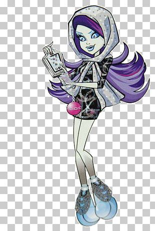 Monster High Spectra Vondergeist Daughter Of A Ghost Lagoona Blue Draculaura Doll PNG