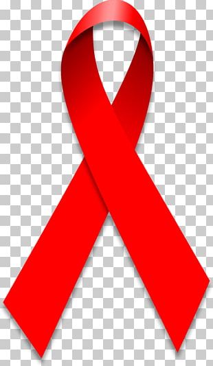 World AIDS Day Diagnosis Of HIV/AIDS Red Ribbon PNG