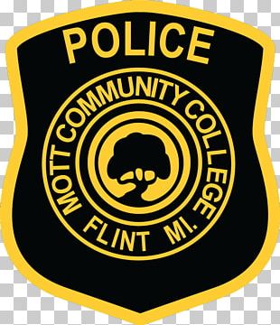 Mott Community College Police Badge PNG