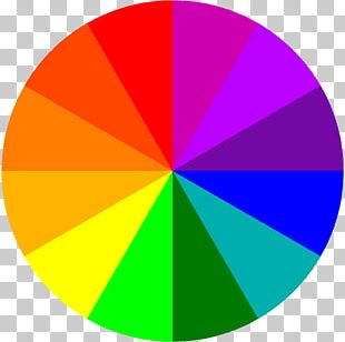 Rainbow Color Wheel Tertiary Color ROYGBIV PNG