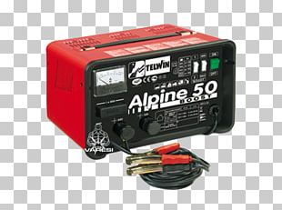 Battery Charger Automotive Battery Electric Battery Electric Potential Difference Telwin PNG