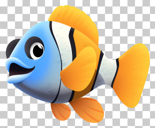 Small Fish - Colorful Cartoon Fish PNG