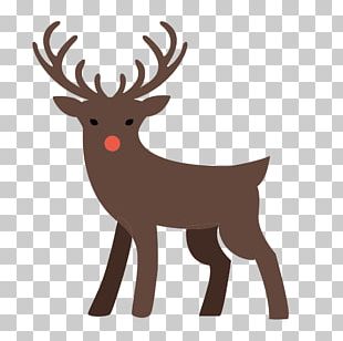 Reindeer Moose Santa Claus PNG