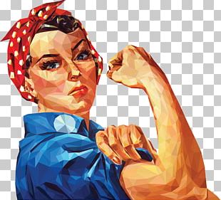 Naomi Parker Fraley We Can Do It! Rosie The Riveter Second World War Zazzle PNG