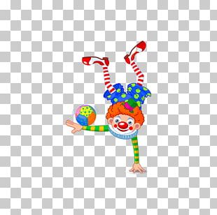 Circus Clown Cartoon Acrobatics Png, Clipart, Acrobatics, Art, Artwork 