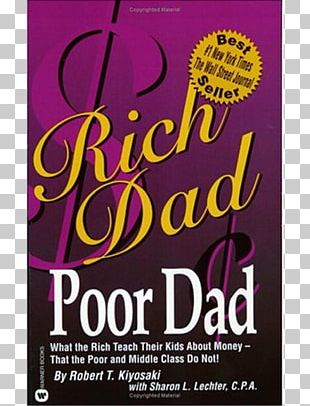 Robert Kiyosaki Rich Dad Poor Dad Book Poster Text PNG, Clipart ...