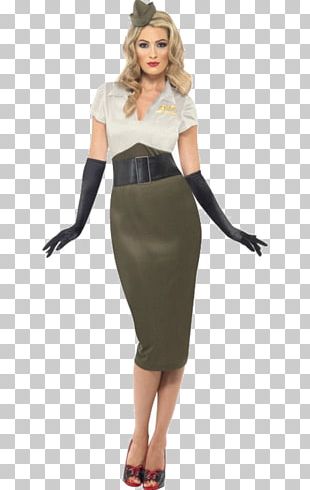 1940s Costume Party Clothing Second World War PNG