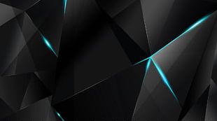 Light Desktop Blue Black Cyan PNG