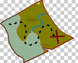 Treasure Map Road Map PNG