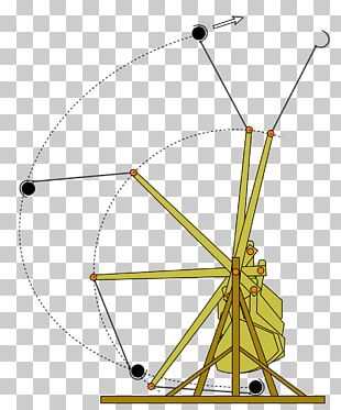 Middle Ages Trebuchet Catapult Siege Engine Ballista PNG