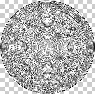 Aztec Empire Maya Civilization Aztec Calendar Stone Mayan Calendar PNG ...