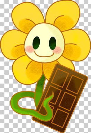 Flowey Undertale sunflower m Smiley , others transparent background PNG  clipart